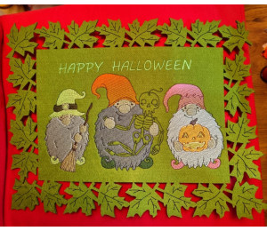 Stickserie - Halloween Gnomes